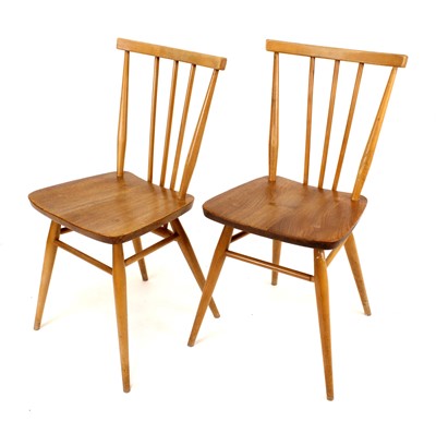 Lot 394 - A pair of 1960s Ercol Model '391' blond elm...