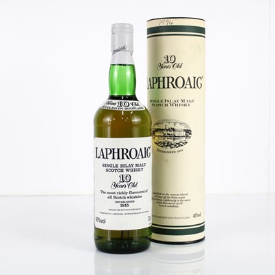Lot 1202 - Laphroaig 10 Year Old Single Islay Malt Scotch...