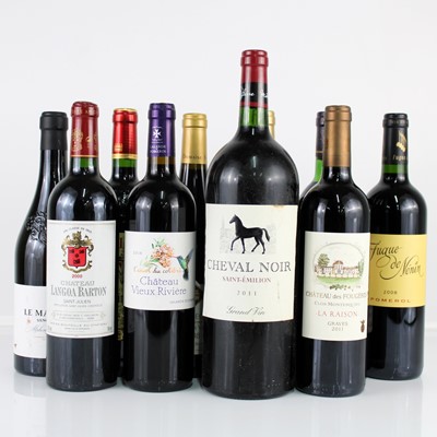 Lot 1090 - Chateau Cheval Noir 2011 Saint Emilion, one...