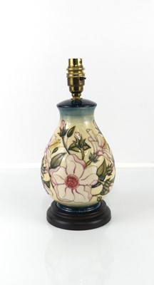 Lot 217 - A contemporary Moorcroft Hibiscus Moon pattern...