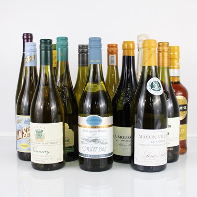 Lot 1105 - Assorted white table wines to include Jam Shed...