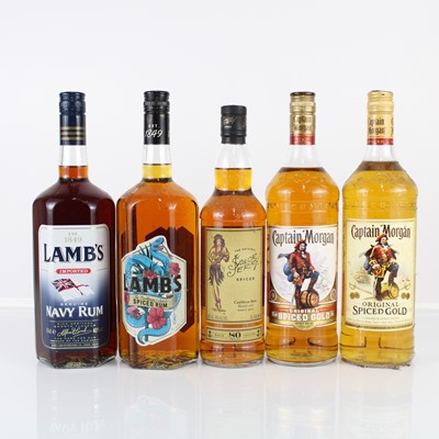Lot 1172 - Lamb's Navy Rum 100cl 40%, one bottle, Lamb's...