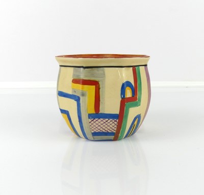 Lot 233 - A 1930s Clarice Cliff Tennis pattern pottery...