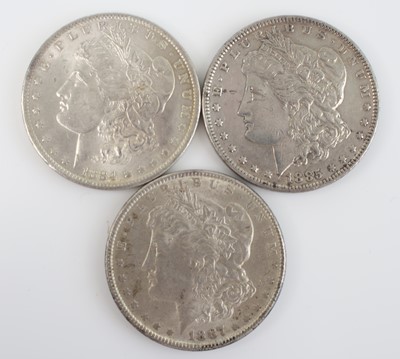 Lot 14 - United States of America, 1884 silver Morgan...