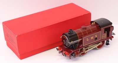 Lot 57 - Total repaint of 1934-6 clockwork Hornby No.1...