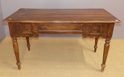 Lot 634 - A contemporary Eastern stained hardwood...