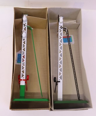 Lot 126 - Two totally repainted Hornby 0-gauge lattice...