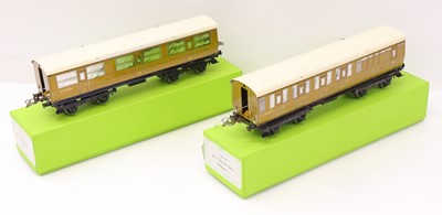 Lot 78 - Two Alan Middleton LNER bogie corridor coaches:...
