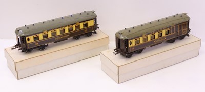 Lot 82 - Two 0-gauge Hornby No.2 Special Pullman...