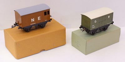 Lot 192 - Two repro 4-wheeled wagons: Directory Series...