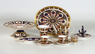 Lot 74 - A Royal Crown Derby 'Old Imari 1128' pattern...