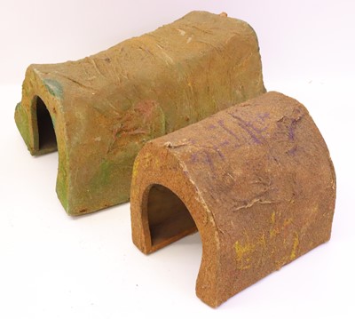 Lot 190 - Two Hornby tunnels: 1932-41 No.3 curved,...