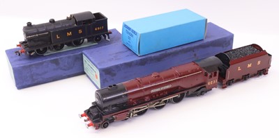 Lot 473 - Two Hornby-Dublo 3-rail locos: Total repaint 4-...