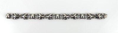 Lot 285 - Georg Jensen - a sterling silver linked...