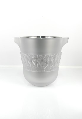 Lot 260 - A contemporary Lalique 'Bacchantes' frosted...