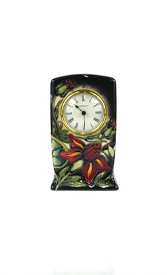 Lot 209 - A contemporary Moorcroft pottery mantel...