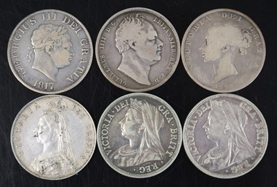 Lot 24 - Great Britain, 1817 half crown, obv: second...