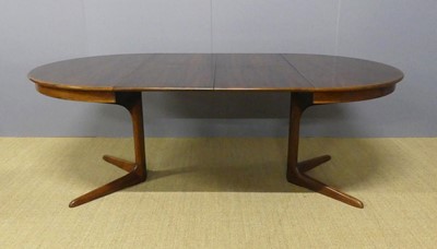 Lot 388 - A 1960s Danish Indian rosewood extending...