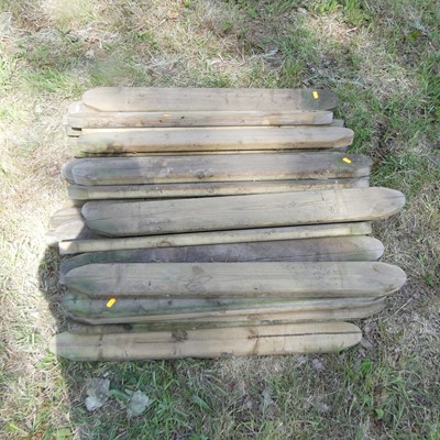 Lot 546 - A quantity of 3ft pine fence posts