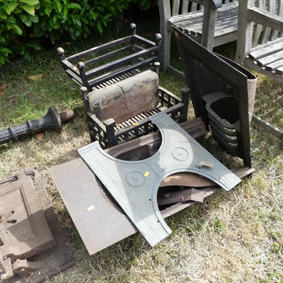 Lot 635 - Two late Victorian cast iron bedroom...