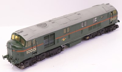 Lot 395 - An 0 gauge semi-fine scale kit-built English...