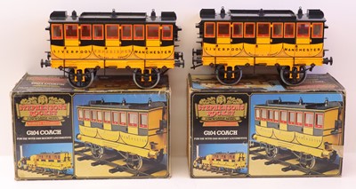 Lot 5 - Two Hornby 3.5" gauge Stephensons Rocket G104...