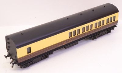Lot 236 - An Exley GWR suburban 0 gauge 3rd brake coach...