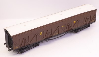 Lot 411 - A kit-built 0 gauge coarse scale GWR siphon G...
