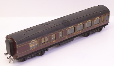 Lot 244 - An Exley 0 gauge pre-war period 1 LMS dining...