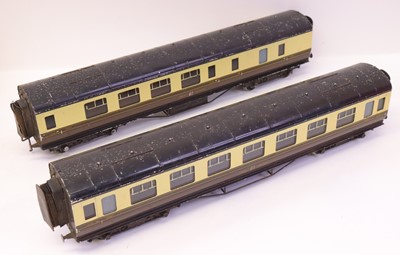 Lot 248 - Two 0 gauge Exley GWR coaches to include an...