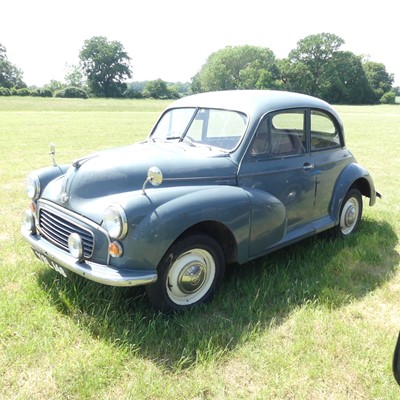 Lot 969 - A 1956 Series II Morris Minor Saloon. Reg No....