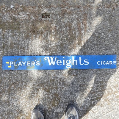Lot 896 - An incomplete original Player's Weights...