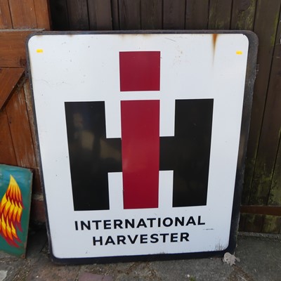 Lot 902 - A large International Harvester fully flanged...