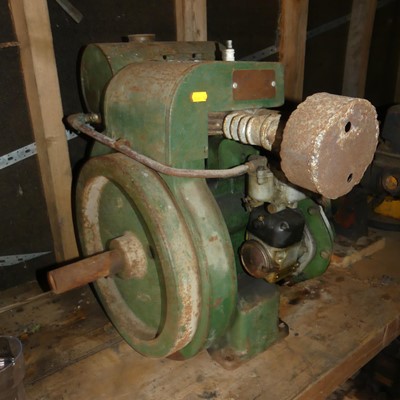 Lot 830 - A Petter air-cooled petrol engine, type A11...