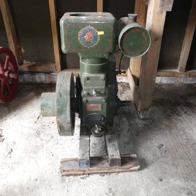 Lot 836 - A Ruston & Hornsby Ltd fuel powered stationary...