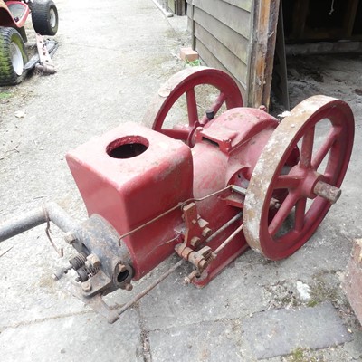 Lot 837 - A large heavy duty cast iron, possibly Amanco,...