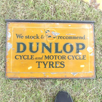 Lot 899 - A circa 1930s Dunlop Cycle & Motorcycle Tyres...