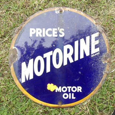 Lot 894 - An original Price's Motorine Brand Motor Oil...