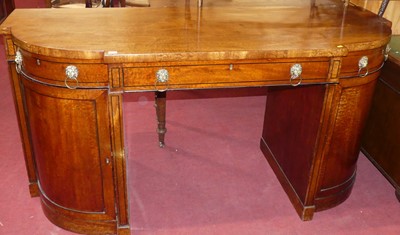 Lot 722 - An imposing George IV mahogany and ebony...