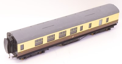 Lot 263 - An Exley 0-gauge semi-fine scale GWR brake 1st...