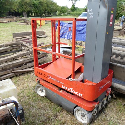 Lot 437 - A Skyjack vertical mast lift