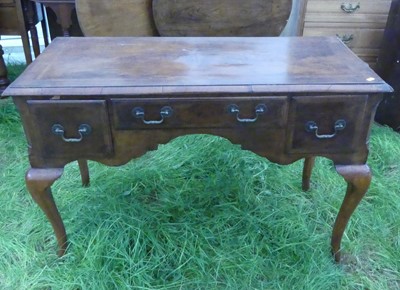 Lot 773 - An 18th century and later re-veneered walnut...