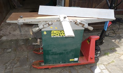 Lot 420 - A Record Power single phase planer thicknesser