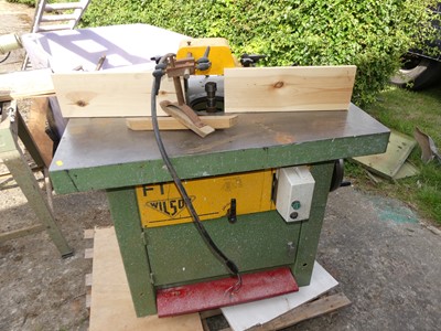 Lot 421 - A Wilson 3 phase spindle moulder
