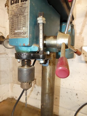 Lot 430 - A Clark pillar drill