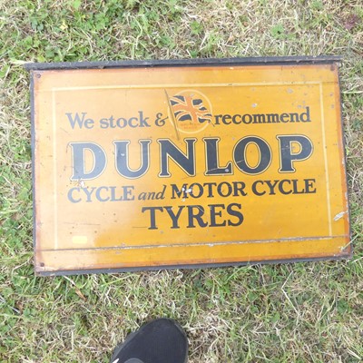 Lot 883 - An original circa 1920s Dunlop Cycle &...