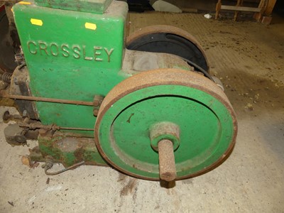 Lot 823 - A heavy duty cast iron Crossley 2.5HP...