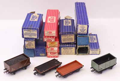 Lot 613 - A collection of various Hornby Dublo wagons,...