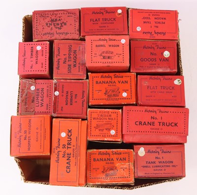 Lot 139 - A collection of various Hornby 0 gauge wagons...