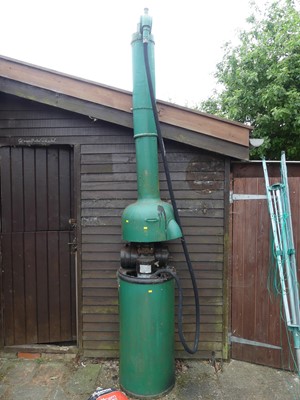 Lot 907 - A mid-20th century freestanding petrol pump,...
